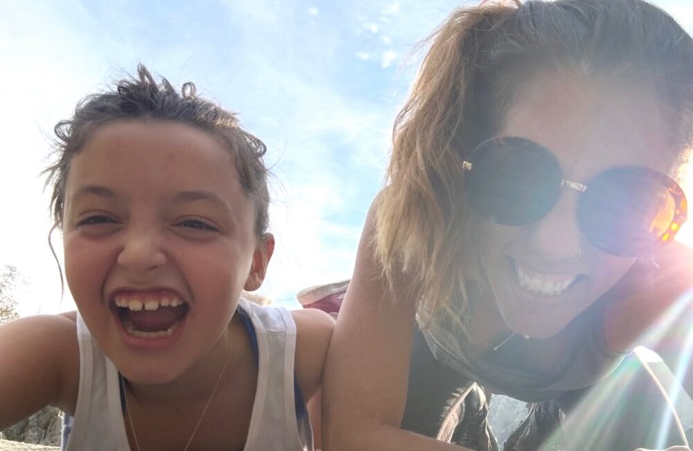 Aspen and her mom, Heather
